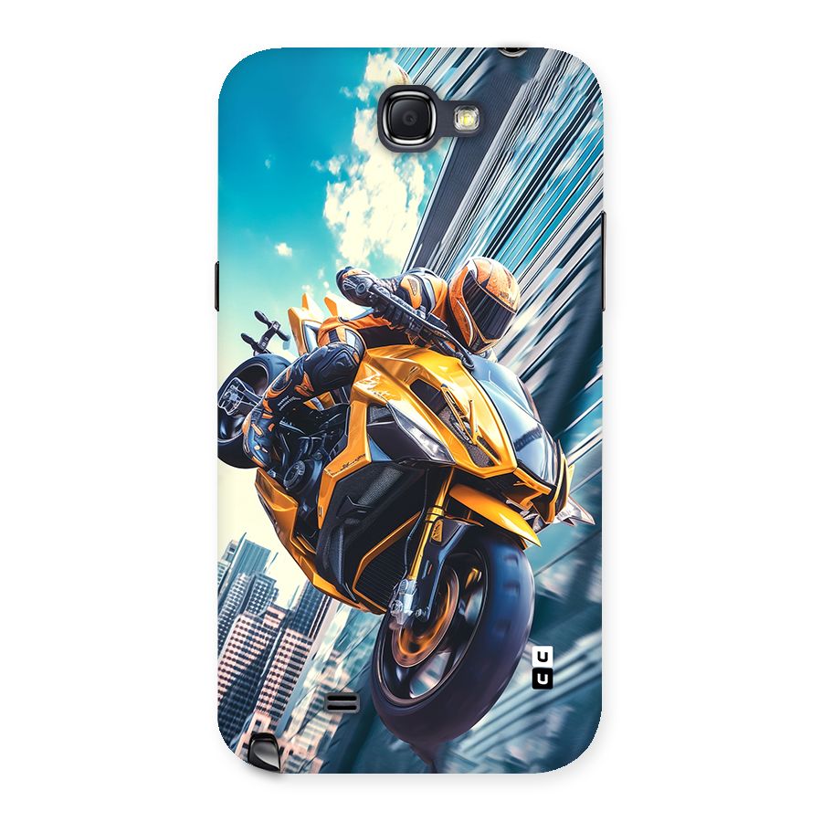 Super Bike Falling Back Case for Galaxy Note 2