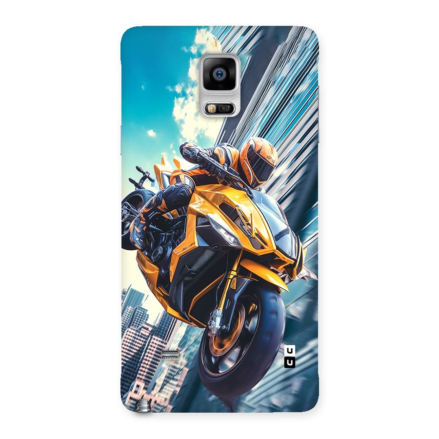 Super Bike Falling Back Case for Galaxy Note 4