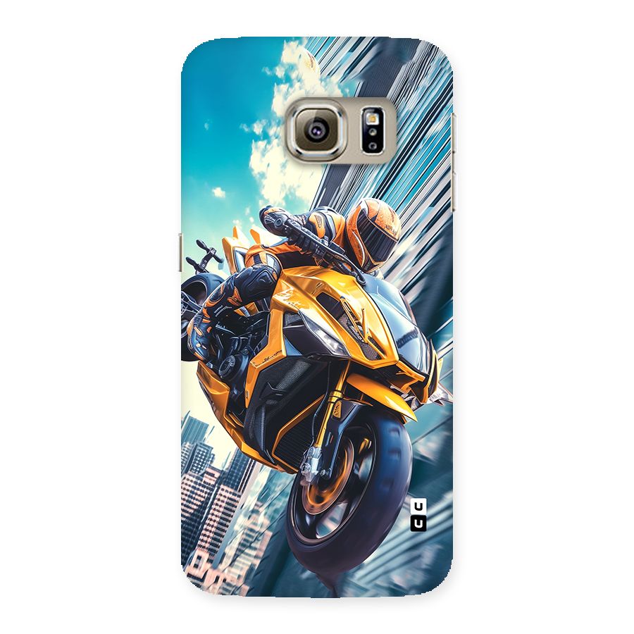 Super Bike Falling Back Case for Galaxy S6 edge