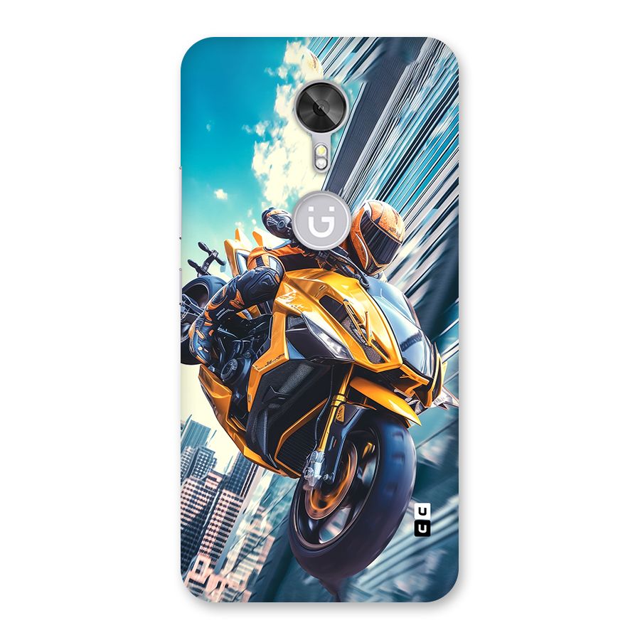 Super Bike Falling Back Case for Gionee A1