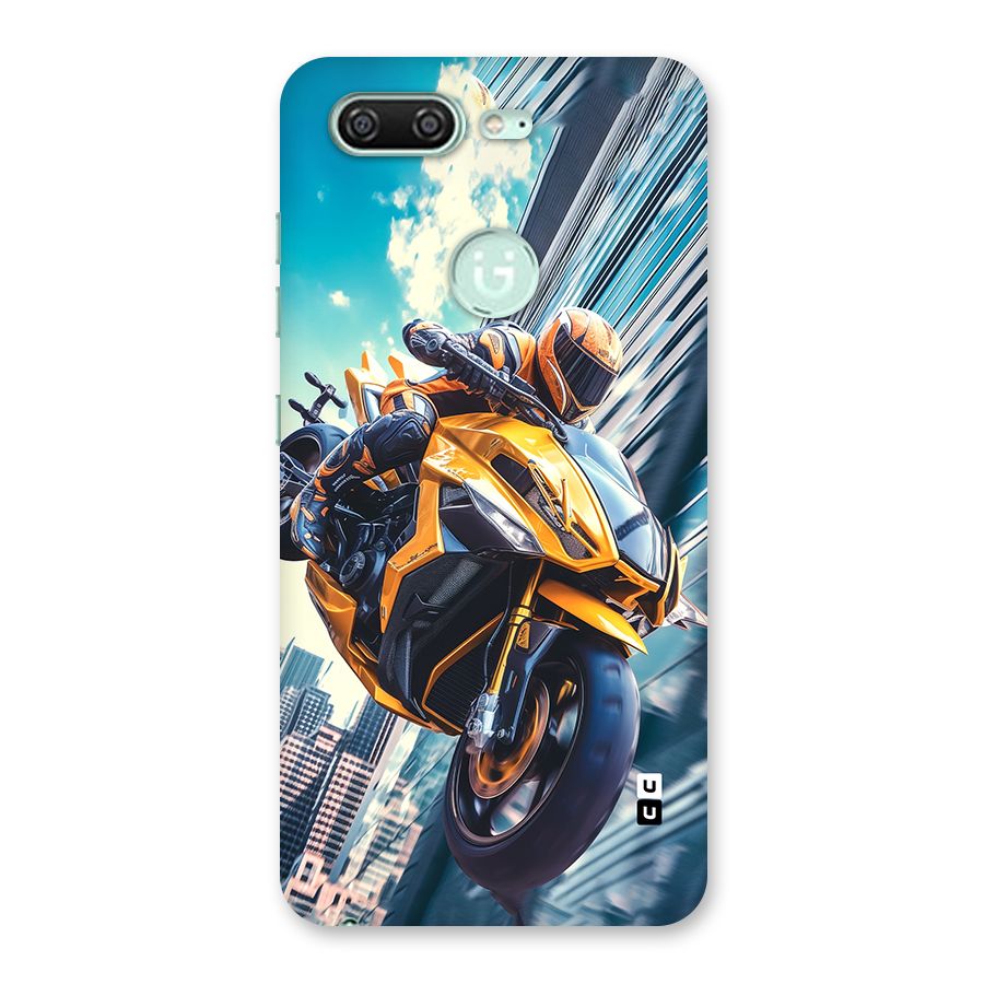 Super Bike Falling Back Case for Gionee S10