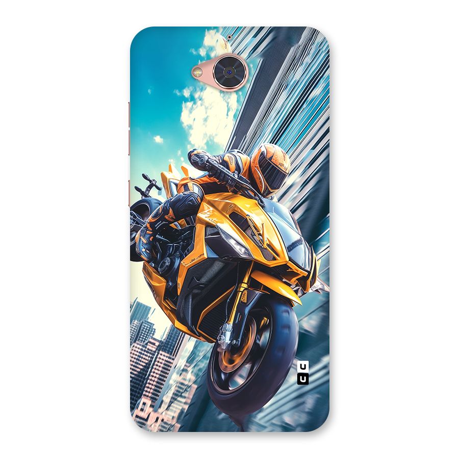 Super Bike Falling Back Case for Gionee S6 Pro