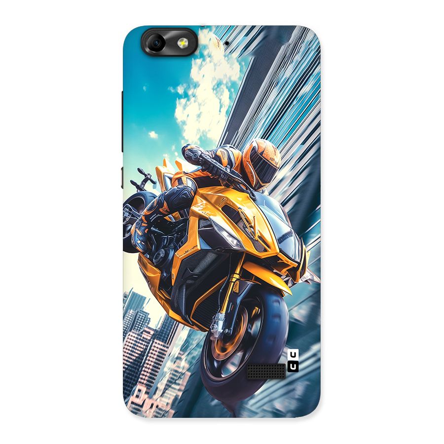 Super Bike Falling Back Case for Honor 4C