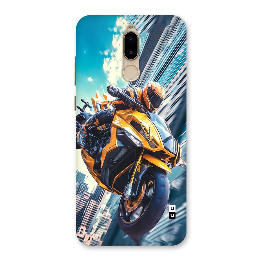 Super Bike Falling Back Case for Honor 9i