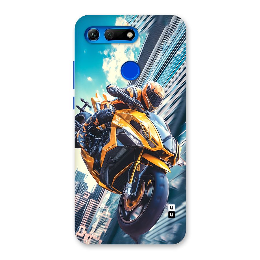 Super Bike Falling Back Case for Honor View 20