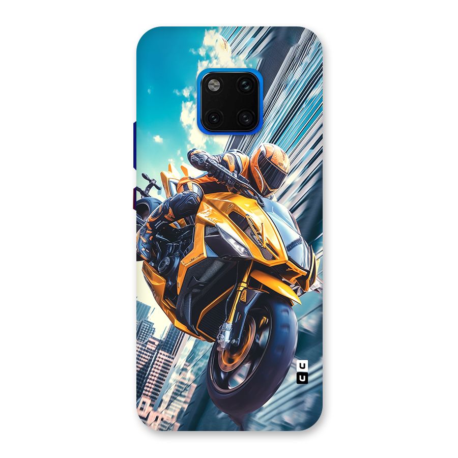 Super Bike Falling Back Case for Huawei Mate 20 Pro