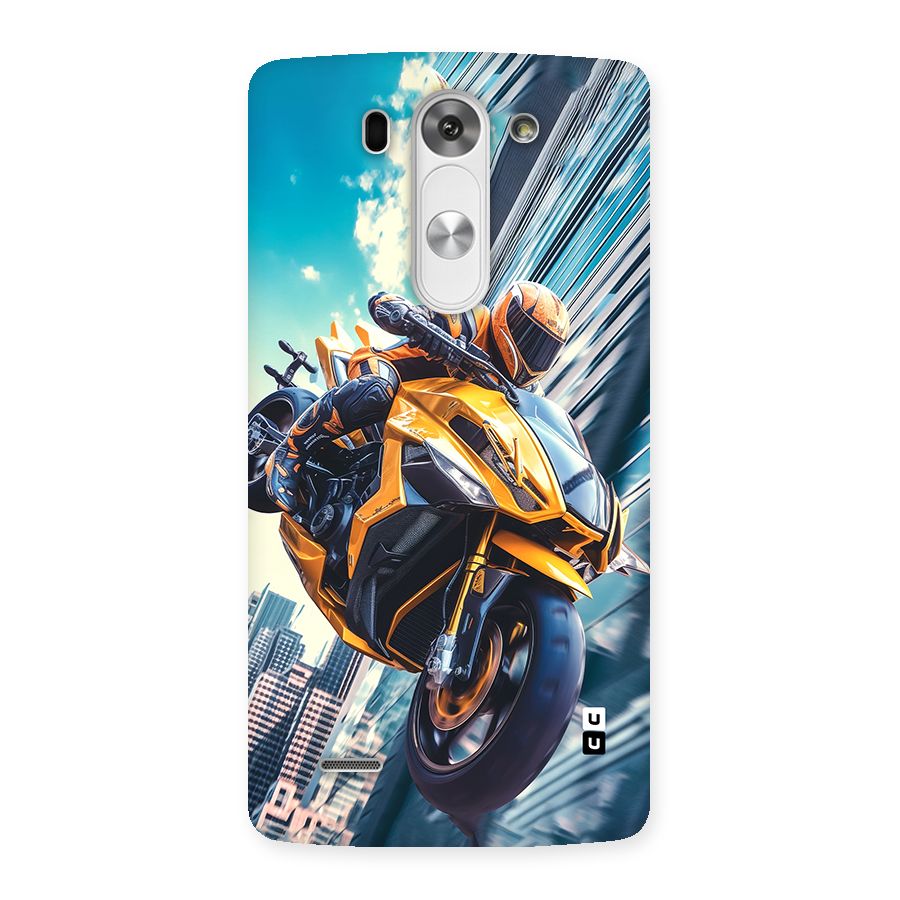 Super Bike Falling Back Case for LG G3 Mini