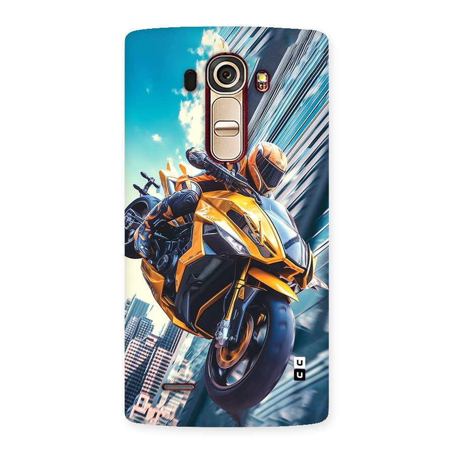Super Bike Falling Back Case for LG G4