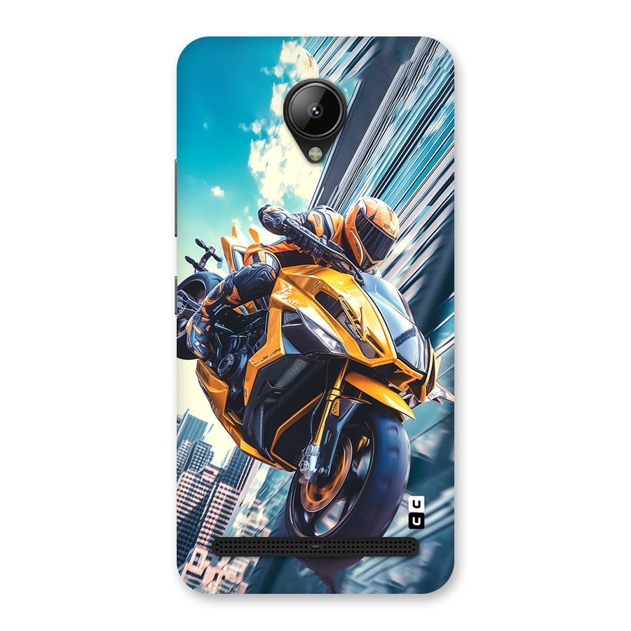 Super Bike Falling Back Case for Lenovo C2