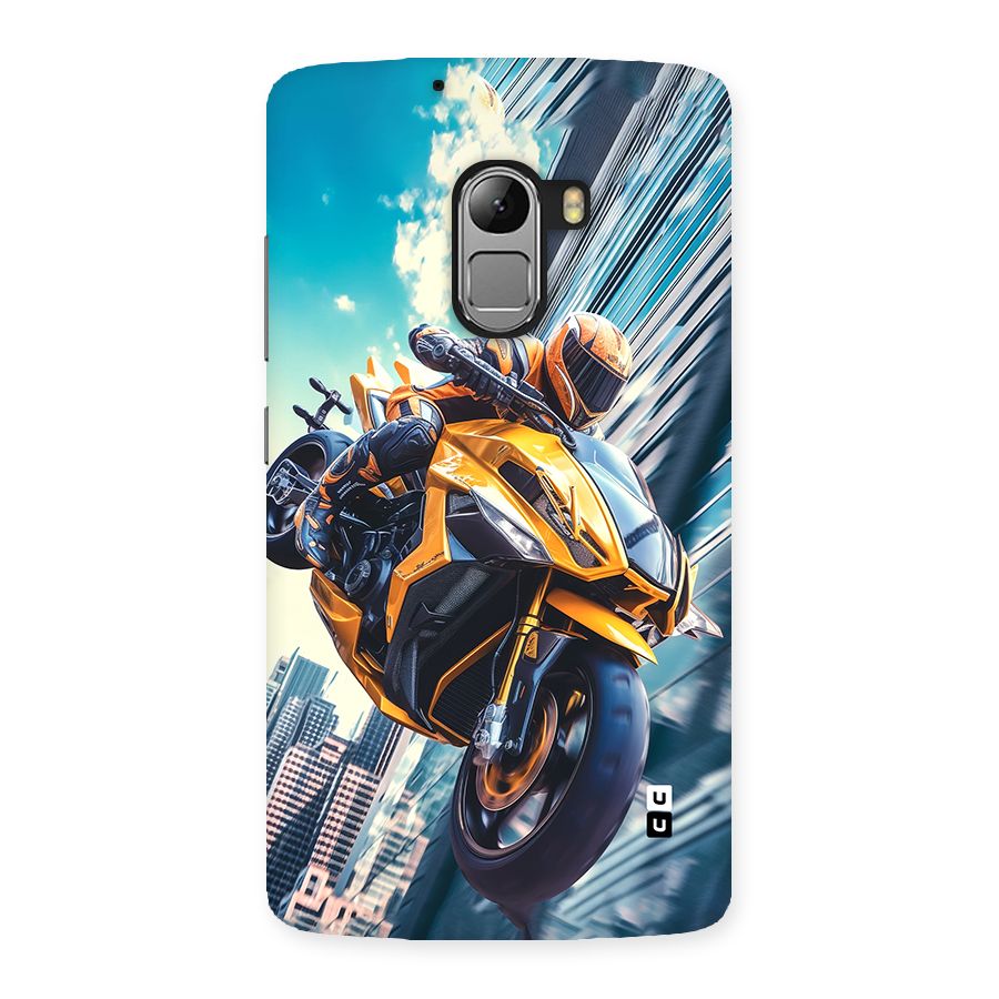 Super Bike Falling Back Case for Lenovo K4 Note