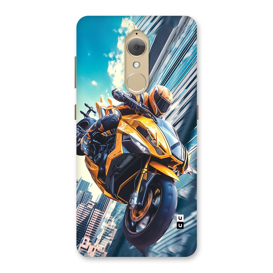 Super Bike Falling Back Case for Lenovo K8