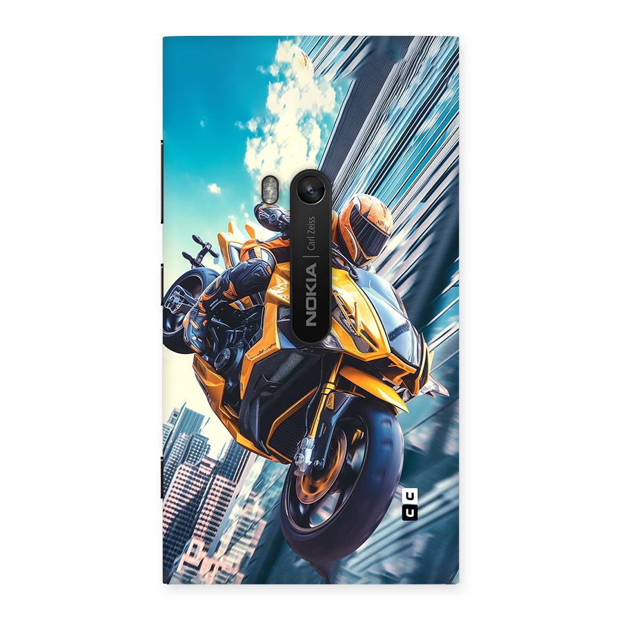 Super Bike Falling Back Case for Lumia 920