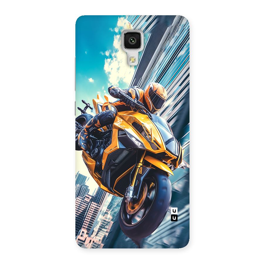 Super Bike Falling Back Case for Mi4