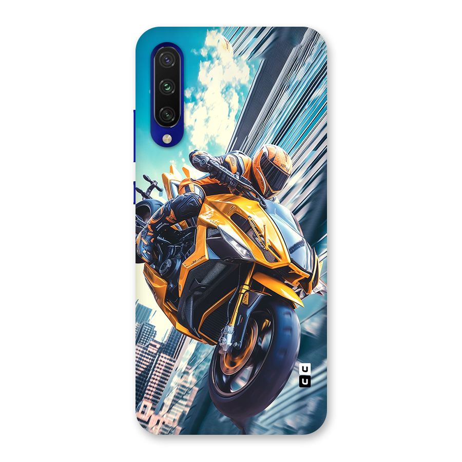 Super Bike Falling Back Case for Mi A3