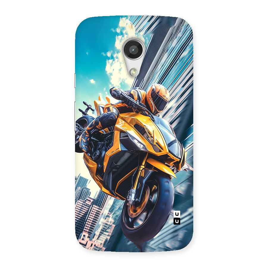 Super Bike Falling Back Case for Moto G 2nd Gen