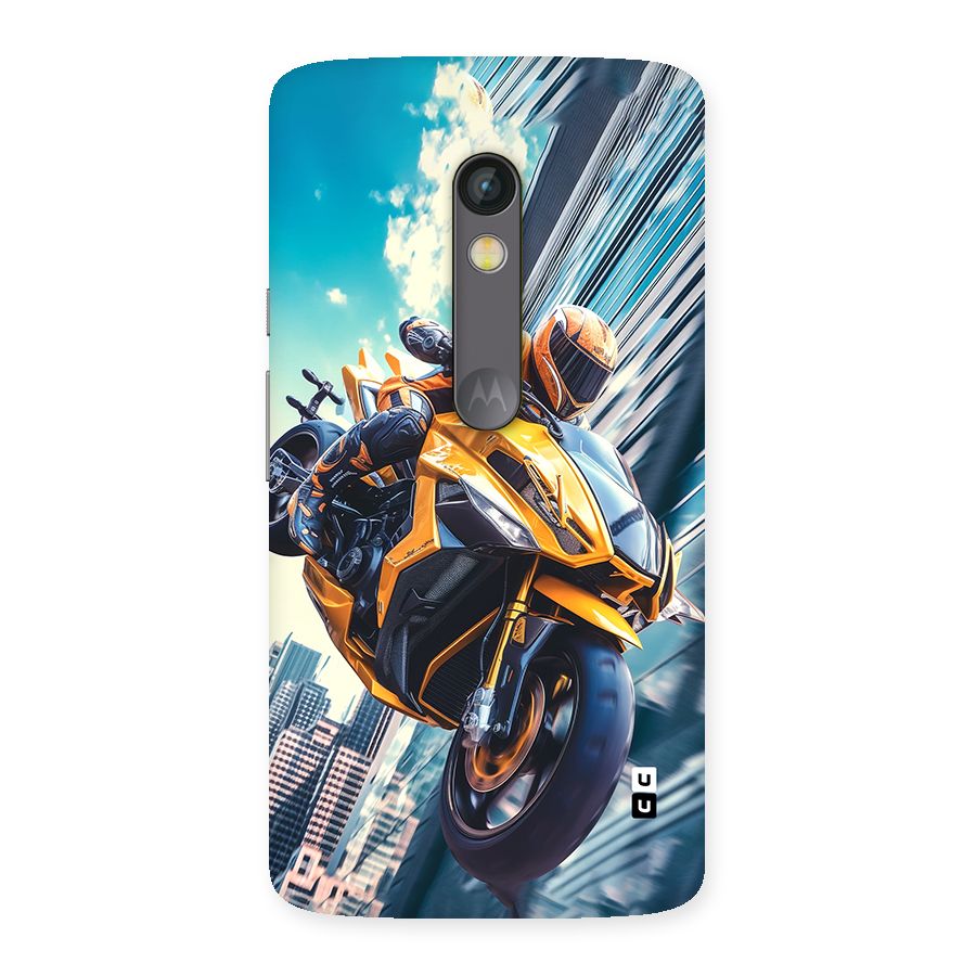 Super Bike Falling Back Case for Moto X Play