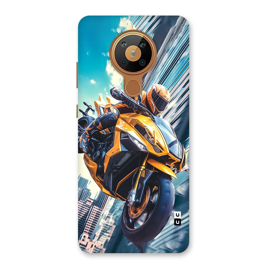 Super Bike Falling Back Case for Nokia 5.3