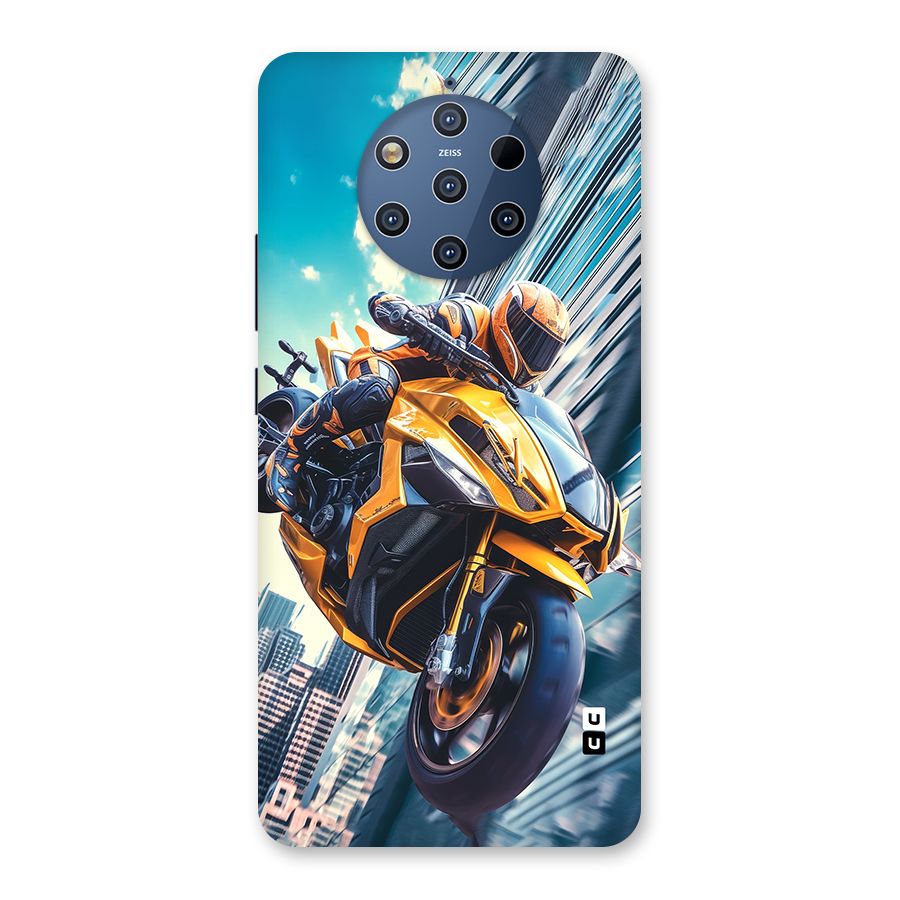 Super Bike Falling Back Case for Nokia 9 PureView