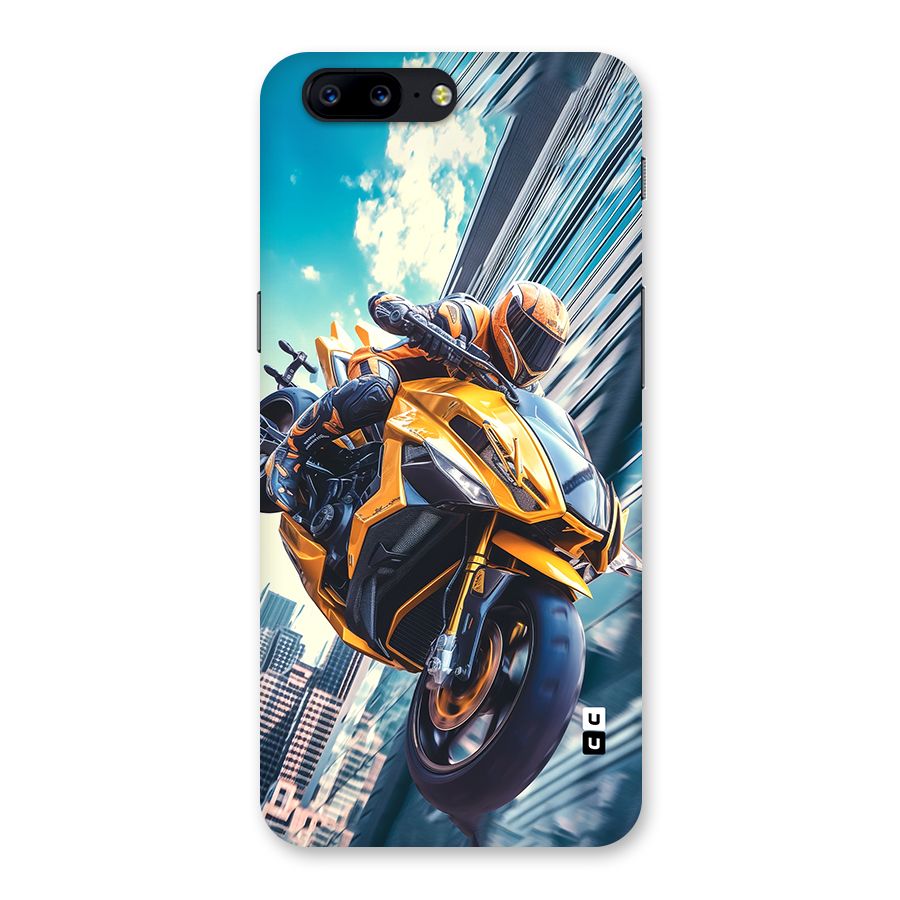 Super Bike Falling Back Case for OnePlus 5