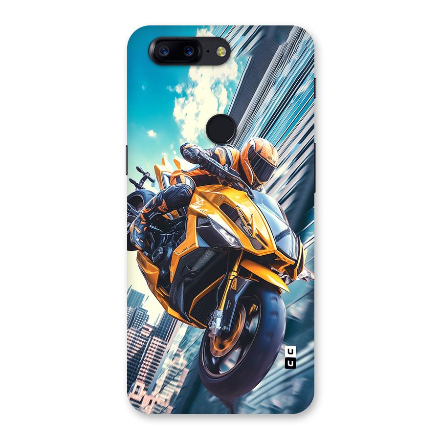 Super Bike Falling Back Case for OnePlus 5T