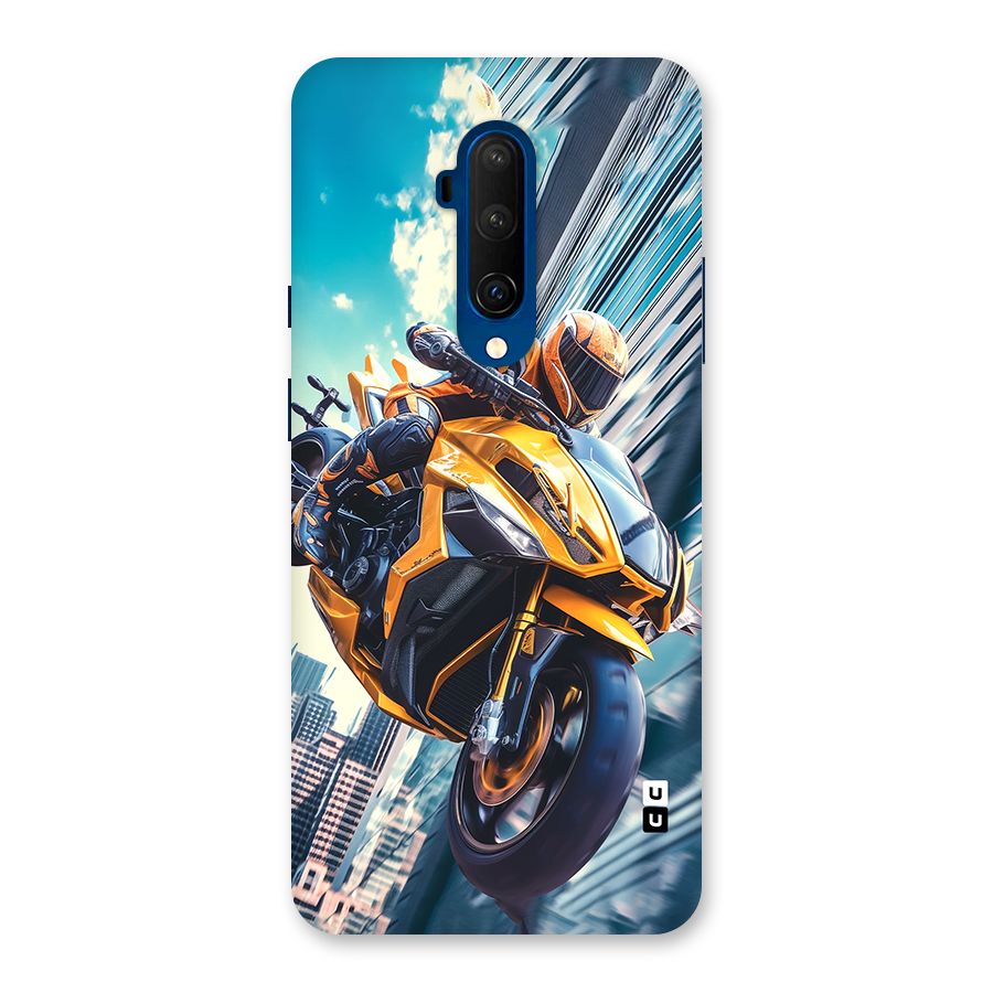 Super Bike Falling Back Case for OnePlus 7T Pro