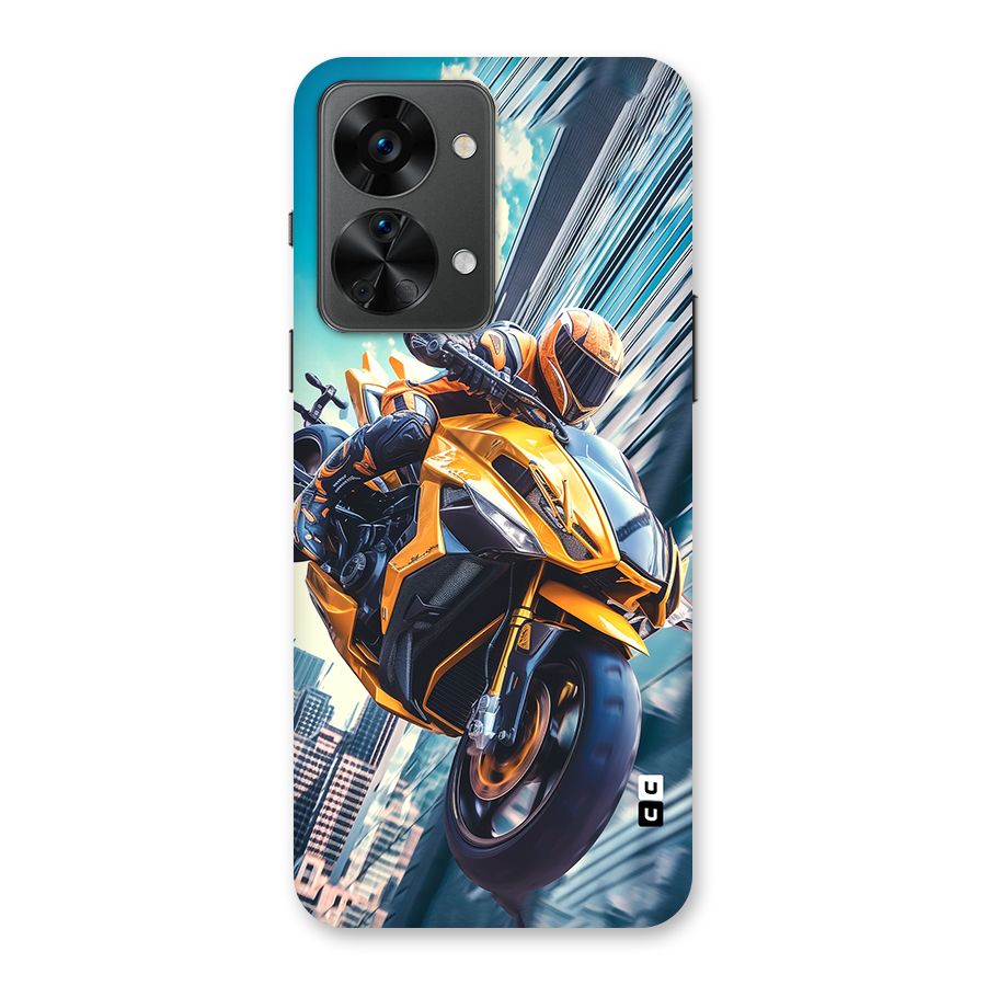 Super Bike Falling Back Case for OnePlus Nord 2T