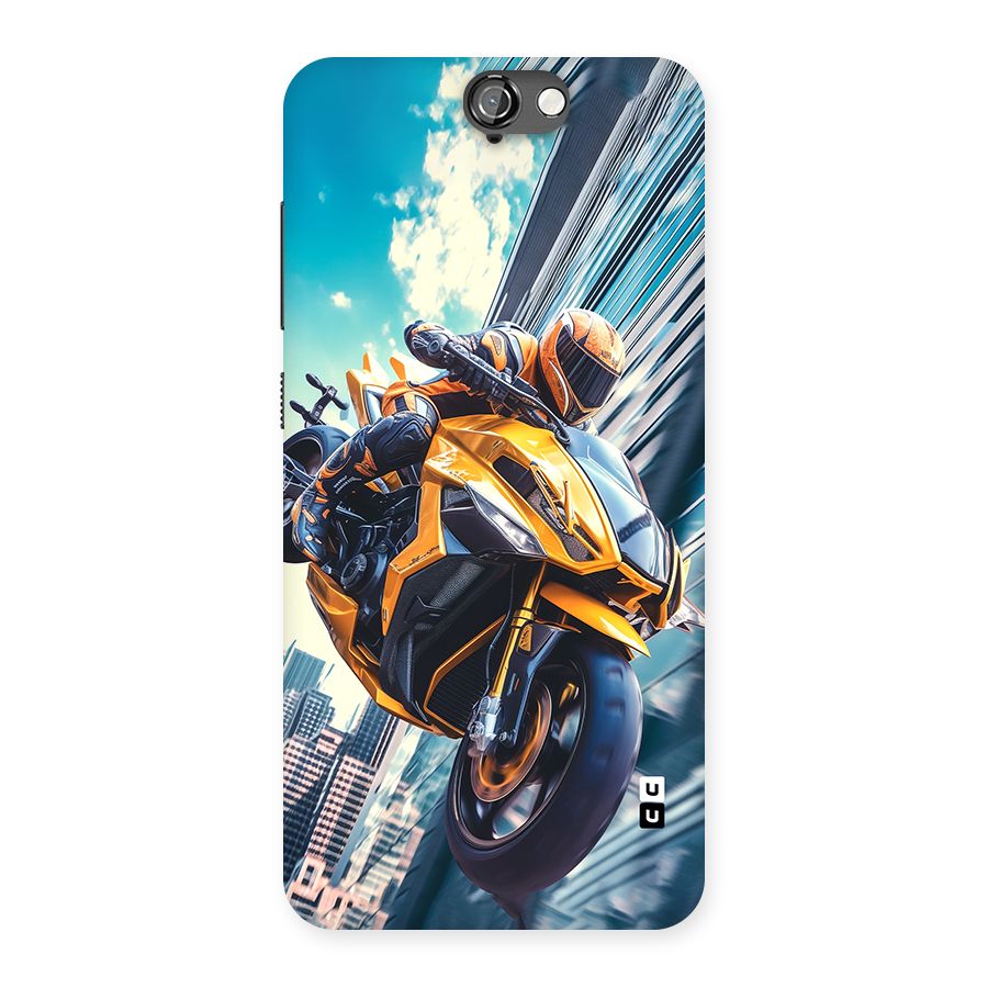 Super Bike Falling Back Case for One A9