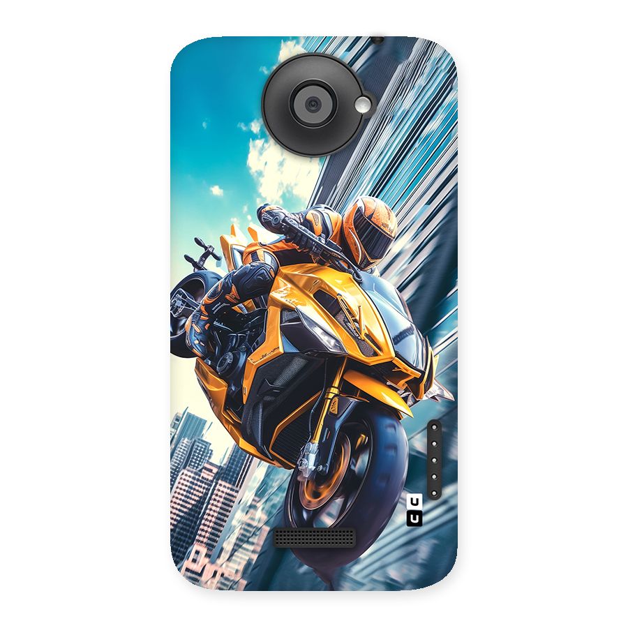 Super Bike Falling Back Case for One X