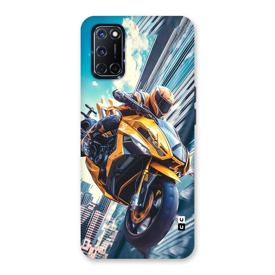 Super Bike Falling Back Case for Oppo A52