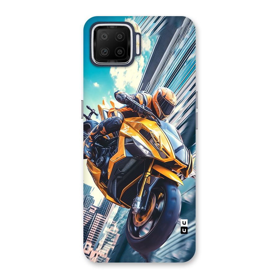 Super Bike Falling Back Case for Oppo F17