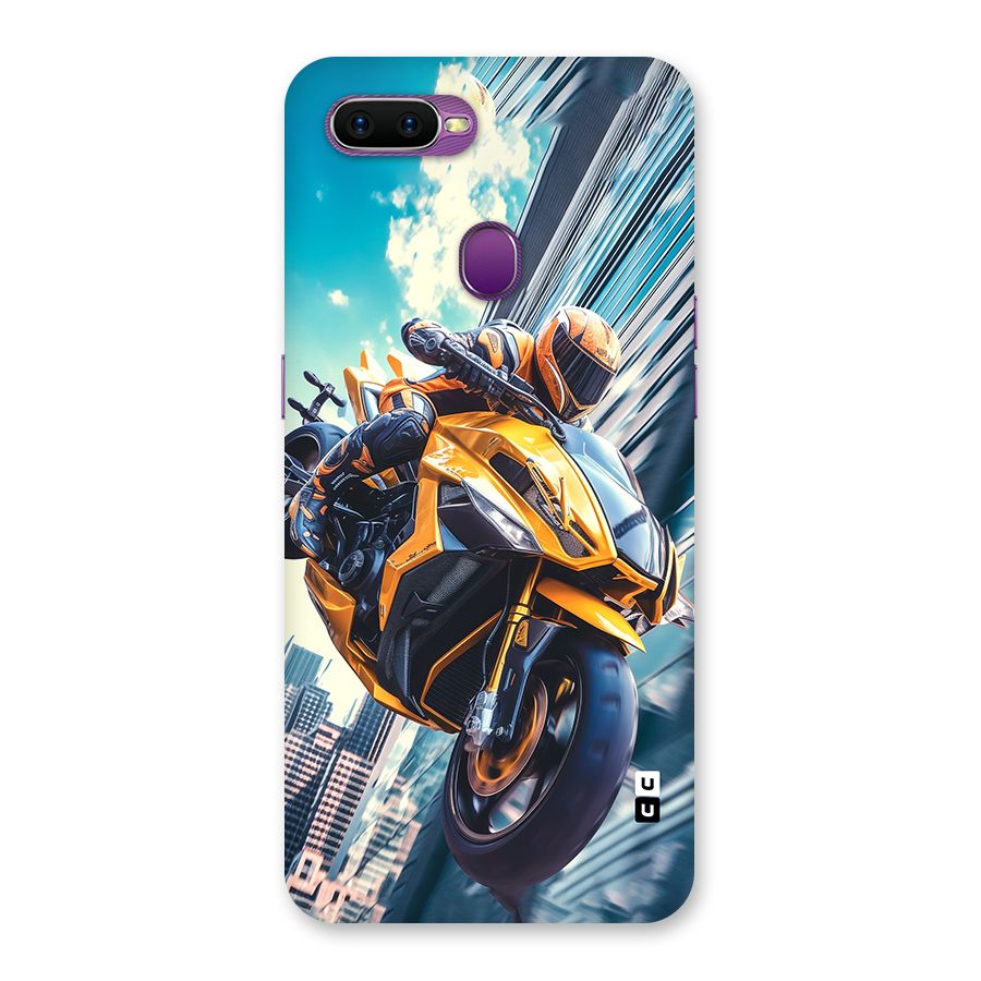 Super Bike Falling Back Case for Oppo F9
