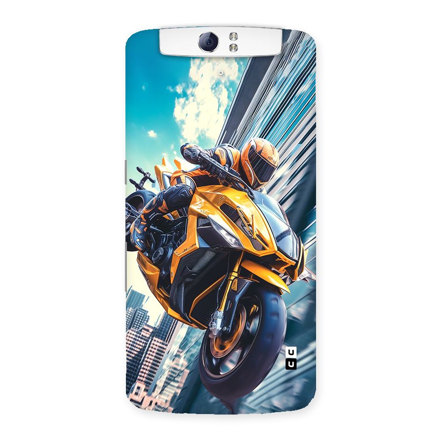 Super Bike Falling Back Case for Oppo N1