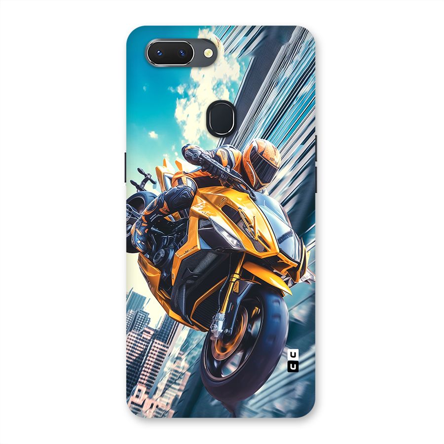 Super Bike Falling Back Case for Realme 2