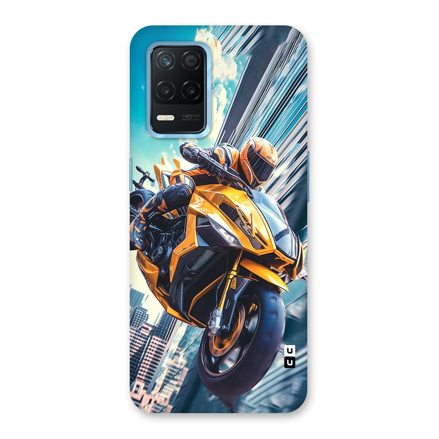 Super Bike Falling Back Case for Realme 8 5G
