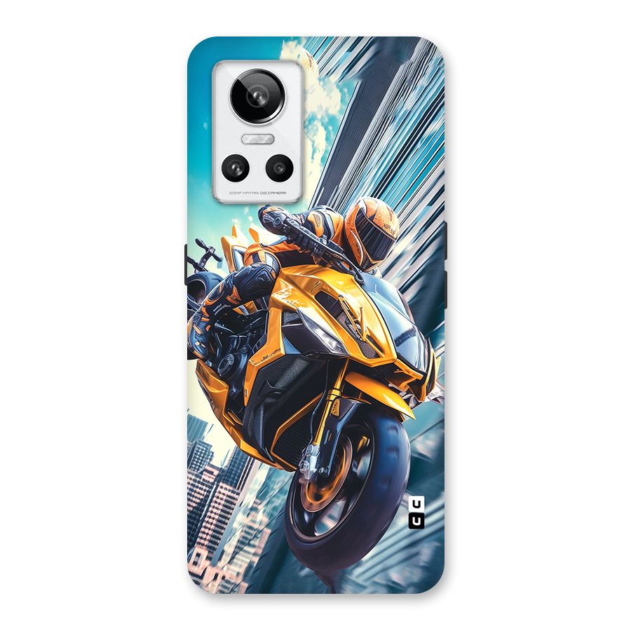 Super Bike Falling Back Case for Realme GT Neo 3
