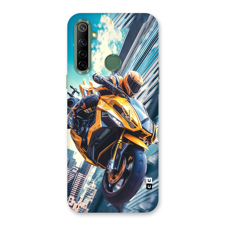 Super Bike Falling Back Case for Realme Narzo 10