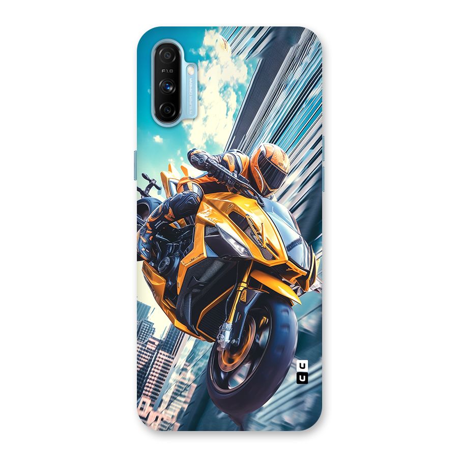 Super Bike Falling Back Case for Realme Narzo 20A