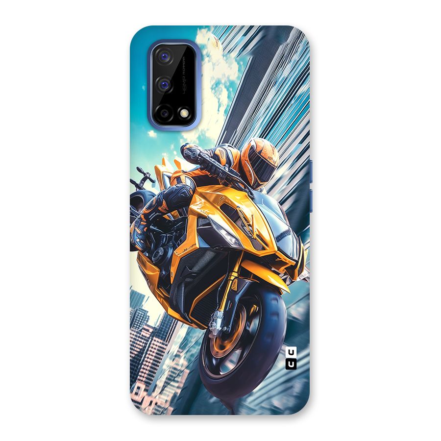 Super Bike Falling Back Case for Realme Narzo 30 Pro