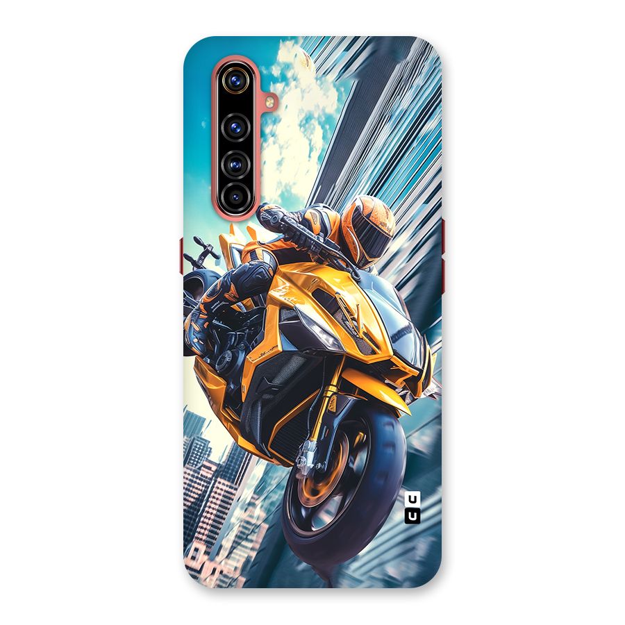 Super Bike Falling Back Case for Realme X50 Pro