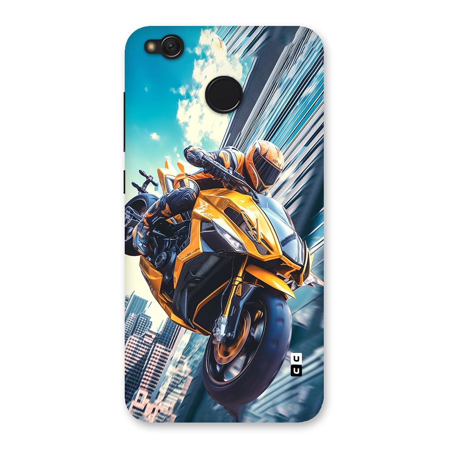 Super Bike Falling Back Case for Redmi 4