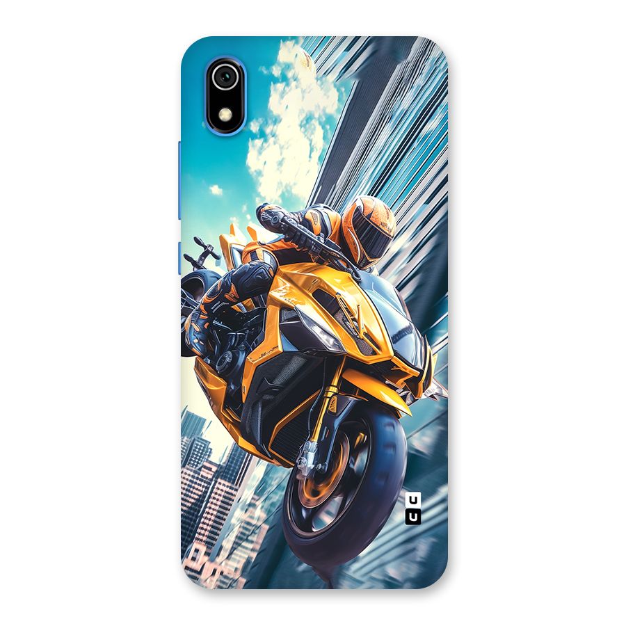 Super Bike Falling Back Case for Redmi 7A