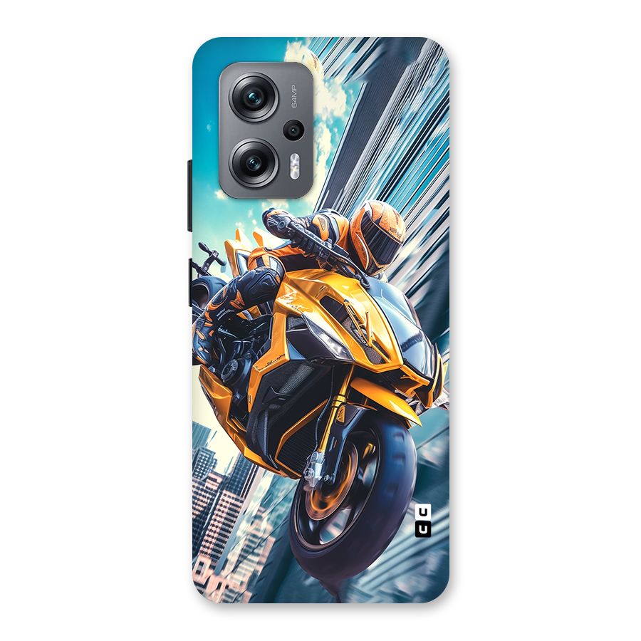 Super Bike Falling Back Case for Redmi K50i