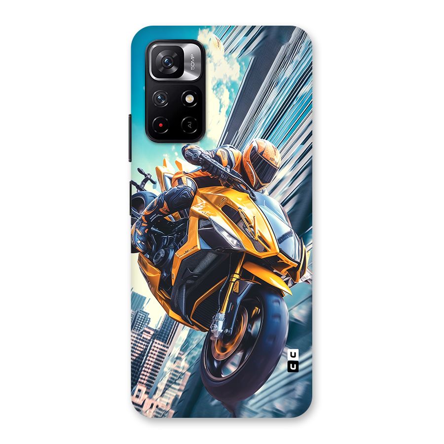 Super Bike Falling Back Case for Redmi Note 11T 5G