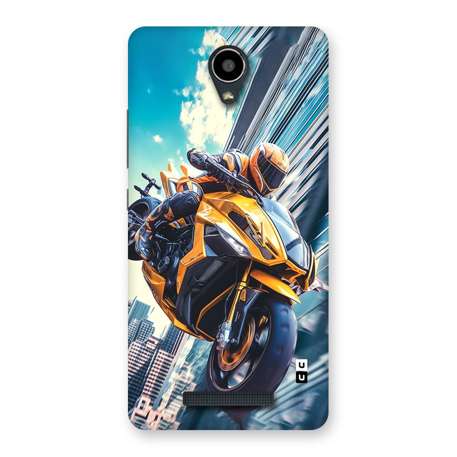 Super Bike Falling Back Case for Redmi Note 2