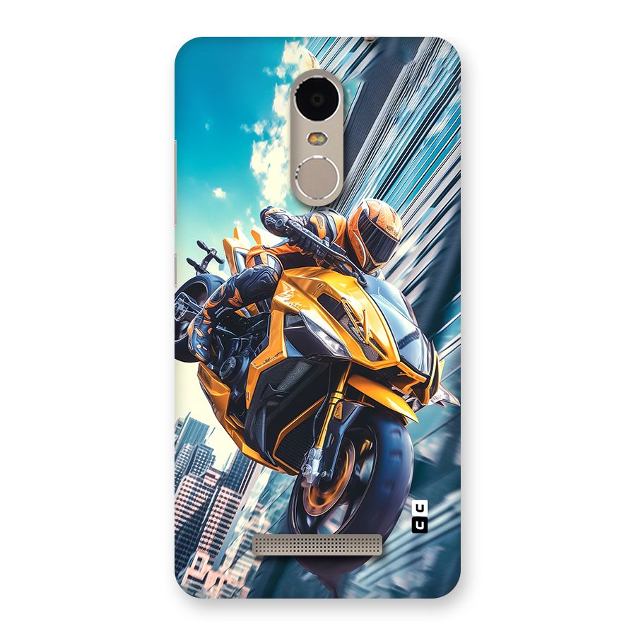 Super Bike Falling Back Case for Redmi Note 3