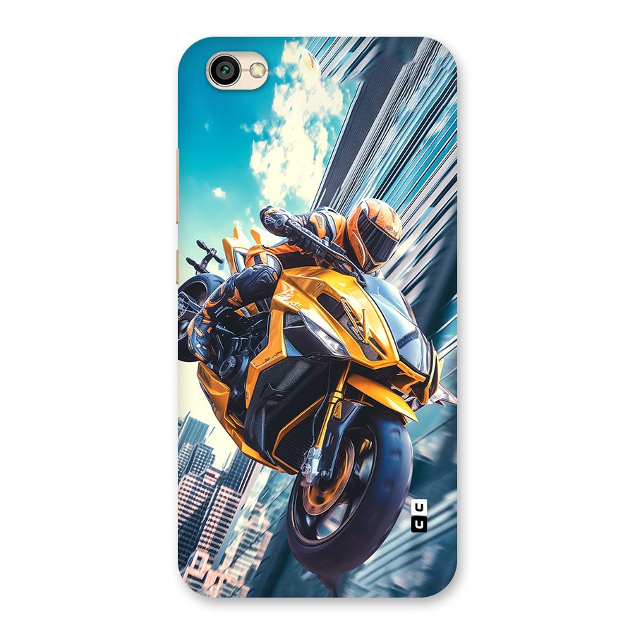 Super Bike Falling Back Case for Redmi Y1 Lite