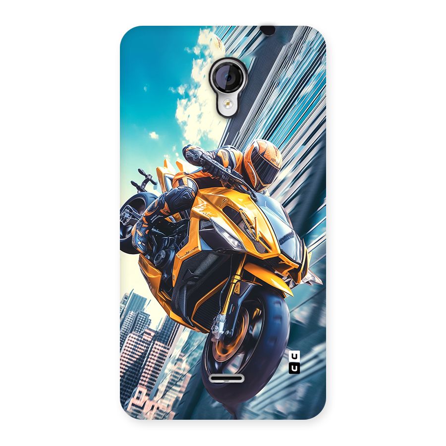 Super Bike Falling Back Case for Unite 2 A106