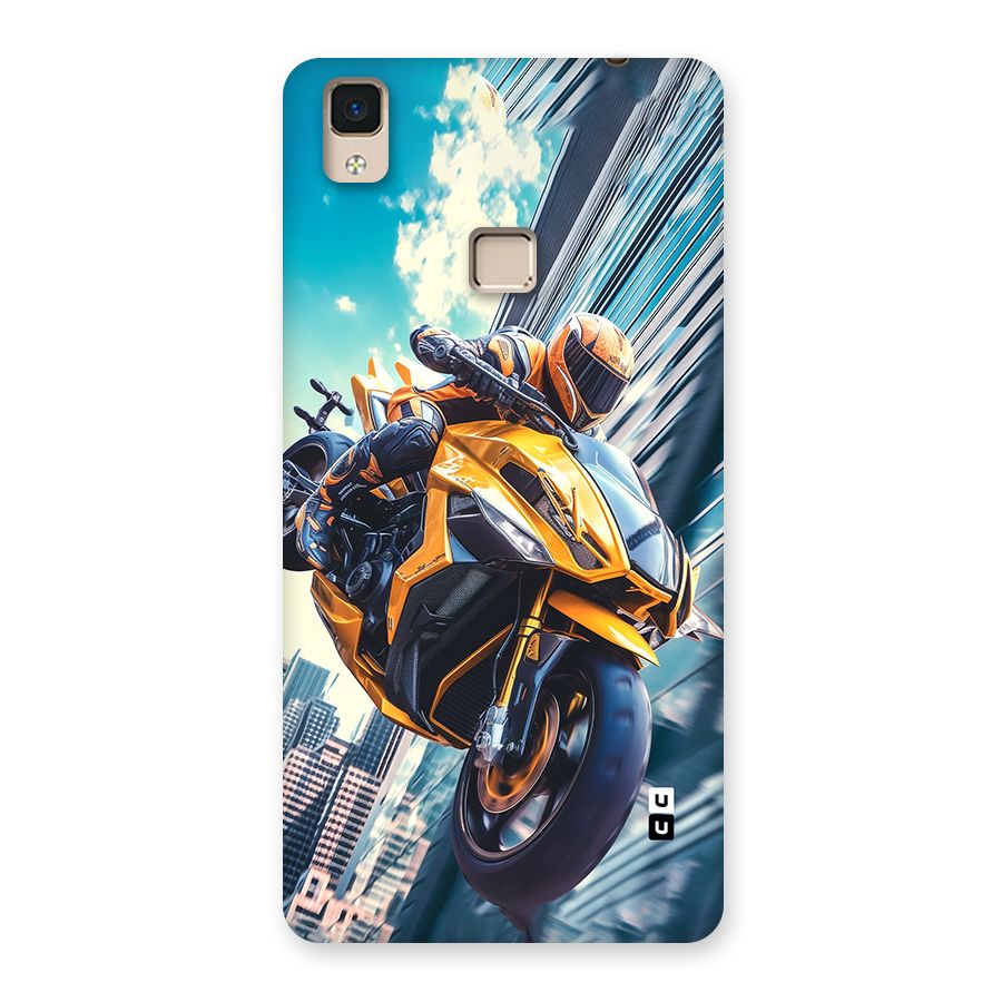 Super Bike Falling Back Case for V3 Max