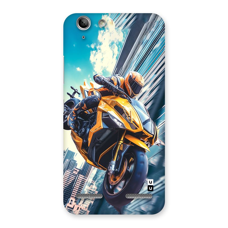 Super Bike Falling Back Case for Vibe K5 Plus