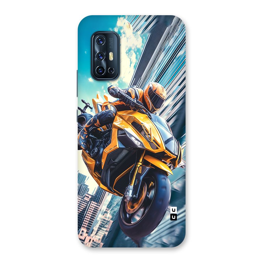 Super Bike Falling Back Case for Vivo V17